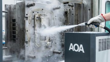 Dry Ice Blasting For Injection Molding